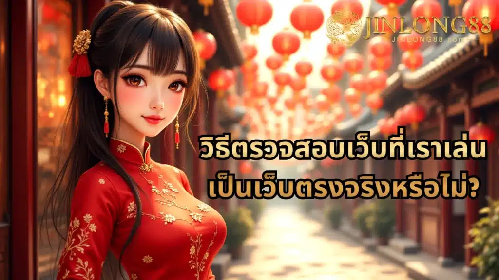 วิธีตรวจสอบเว็บที่เราเล่น เป็นเว็บตรงจริงหรือไม่?